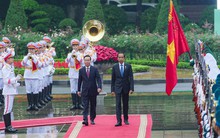 Chủ tịch nước Võ Văn Thưởng chủ trì lễ đón Tổng thống Indonesia Joko Widodo