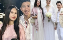 Doãn Hải My ưa chuộng diện áo dài, xách túi trăm triệu đi ăn cưới cùng Văn Hậu: Đẹp, sang, khéo che vòng 2 giữa nghi vấn có tin vui