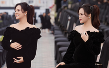 Sao nữ Vbiz lộ diện với bụng bầu to vượt mặt, nhan sắc trong thai kỳ gây bất ngờ