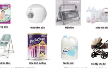 Tã bỉm, sữa đạt doanh thu "khủng "trên thương mại điện tử