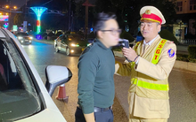 Hàng trăm trường hợp ở Thanh Hóa vi phạm nồng độ cồn
