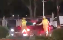 Trốn đo nồng độ cồn, tài xế liều lĩnh quay đầu xe đi ngược chiều