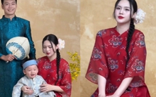 Hậu trường ảnh tết nhà Thành Chung và vợ hotgirl Tuyên Quang: Ảnh cam thường còn xinh đẹp thế này