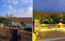 Mẹ đảm tự tay cải tạo sân thượng hoang tàn thành khu vườn hiện đại trong vòng 3 tháng