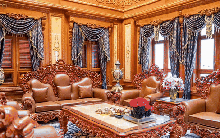 Biệt thự 600m2 xa hoa như lâu đài: Dát hàng hiệu từ trong ra ngoài, riêng tiền nội thất trang trí đã 5-6 tỷ