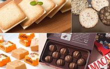 Loạt bánh kẹo của Nhật với đủ màu sắc và hương vị đảm bảo khách đến nhà đều khen "tới tấp"