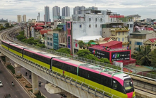 Metro Nhổn - Ga Hà Nội đoạn trên cao sẽ vận hành thương mại vào tháng 6/2024