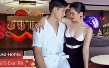 Lệ Quyên và tình trẻ hì hục trang trí Tết trong tổ ấm ở Hà Nội: Mất cả buổi chiều, thành quả ra sao?