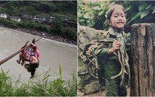 Cô bé "nổi tiếng" nhờ bức ảnh đu dây cáp vượt sông đi học gây chấn động năm nào giờ ra sao?