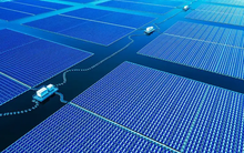 Nhà máy quang điện khổng lồ của Trung Quốc, rộng tương đương 1.300 sân bóng đá