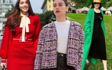 Tham khảo 10 cách diện trang phục màu sắc sang trọng, không lo "sến" của Hồ Ngọc Hà