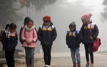 Không khí lạnh tràn về, miền Bắc rét dưới 10 độ C