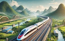 Đường sắt tốc độ cao Bắc - Nam sử dụng hơn 10.800 ha đất