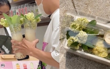 Chưa đủ ám ảnh mùi hoa sữa, nhiều nơi thẳng tay cho vào đồ ăn, nước uống khiến dân tình nhìn thôi đã muốn "nín thở online"