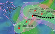 Bão Toraji tăng cấp, giật tới cấp 16 và đang tiến nhanh vào Biển Đông