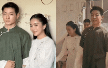 Đám hỏi đang gây xôn xao vì dâu - rể mặc đơn giản mà sang, visual chú rể như “xé truyện" bước ra