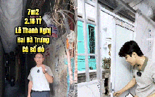 Nhà phố độc lạ giữa Hà Nội rộng 7m2, giá hơn 2 tỷ: Ai lên tầng 4 cũng sốc toàn tập