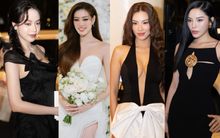 Vũ trụ Hoa hậu tại đám cưới Khánh Vân: Kim Duyên góp mặt giữa tin đồn nghỉ chơi, Kỳ Duyên - Thiên Ân cực slay