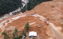 Hiện trạng đèo Khánh Lê nối Nha Trang - Đà Lạt sau 1 tuần sạt lở