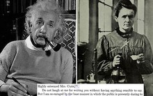 Albert Einstein đã viết những gì trong bức thư gửi Marie Curie vào năm 1911?