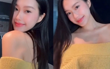 Doãn Hải My khoe vai trần sexy quyến rũ, có tin đồn mang bầu mà vẫn cuốn hút thế này đây