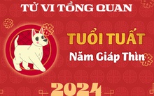 Tử vi tổng quan tuổi Tuất năm Giáp Thìn 2024: Sự nghiệp lên hương, tiền bạc dư dả nhưng cần lưu ý 1 điều