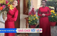 Bảo Thy khoe tự tay cắm hoa chơi 3 ngày Tết, quay cận cảnh không gian sang chảnh trong biệt thự ở quận 7