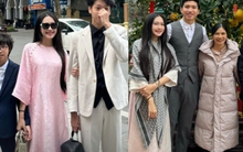 Doãn Hải My cùng Đoàn Văn Hậu về Hà Nội ăn tết nhà ngoại: Tay xách túi trăm triệu, phong cách khác hẳn lúc ở nhà chồng