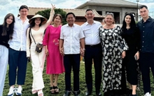 Gia đình thủ môn Lâm Tây chính thức gặp mặt gia đình Yến Xuân, hai ông "thông gia tương lai" có hành động gây chú ý