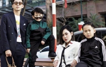 Tết không diện áo dài, gia đình tiền vệ có gu thời trang đẹp nhất làng bóng đá tung bộ ảnh cực chất