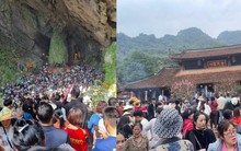 Chùa Hương mùng 4 Tết: Đông nghẹt không có chỗ chen chân; đi từ 4h sáng, giữa trưa chưa vào được động Hương Tích