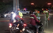 Tạm giữ nam thanh niên lái mô tô vi phạm nồng độ cồn đâm cảnh sát giao thông