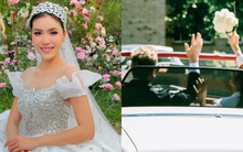 Siêu mẫu Minh Tú chính thức hé lộ ảnh cưới với hôn phu ngoại quốc hậu cầu hôn ở Đức