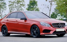 Mercedes E 200 bản đặc biệt rao bán giá ngang Kia K3, riêng tiền độ hết 150 triệu