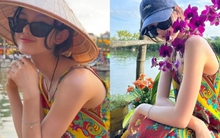 "Bông hồng lai" Danielle (NewJeans) gây bão với loạt ảnh du lịch Hội An: Visual tựa búp bê, khoảnh khắc đội nón lá chuẩn dâu Việt chiếm spotlight