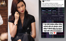 “Bà hoàng chứng khoán” Vbiz gọi tên người đẹp mới: Đầu xuân khoe có 1 tỷ tiết kiệm nhờ đầu tư
