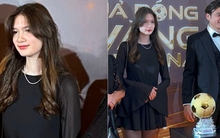 Em gái sinh năm 2007 của Đặng Văn Lâm chiếm trọn spotlight với đôi chân "cực phẩm" ở Gala Quả Bóng Vàng