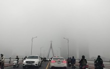Sương mù dày đặc bất ngờ xuất hiện ở Đà Nẵng