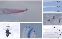 Mãn nhãn với màn nhào lộn của chiến đấu cơ tại triển lãm hàng không lớn nhất châu Á