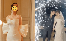 Mỹ nhân Cần Thơ "chạy deadline" cưới thiếu gia, tung loạt ảnh mặc váy cưới khiến dân tình sốc visual