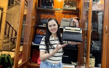 Ái nữ nhà cựu Chủ tịch CLB Sài Gòn được Duy Mạnh tặng túi Hermes giá hơn 700 triệu, khoe luôn tủ túi hàng hiệu bạc tỷ đáng mơ ước