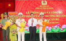 Công an tỉnh An Giang có 2 lãnh đạo mới
