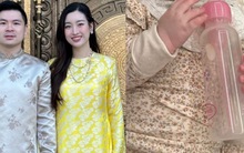 Hoa hậu Đỗ Mỹ Linh hé lộ cuộc sống bỉm sữa: Lo lắng vì con ốm, stress vì điều này