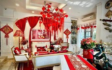 Biệt thự nửa triệu đô, ngập tràn không khí Tết của cựu siêu mẫu Thúy Hạnh