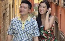 Đỗ Mỹ Linh khoe ảnh ngọt ngào với ông xã kèm tuyên bố: "Không hề giả tí nào"