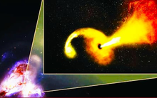 Lỗ đen quái vật nổi cơn thịnh nộ 'quậy' thiên hà chủ