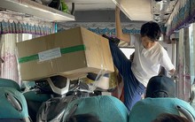 'Chuyến xe bão táp' xuôi miền Tây ngày 25 Tết