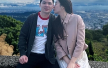 Hoa hậu Đỗ Mỹ Linh cùng Chủ tịch Hà Nội FC đón sinh nhật ở nước ngoài, trao cho ông xã nụ hôn ngọt ngào