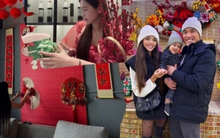 Tết của các "nóc nhà" cầu thủ: Người thảnh thơi sang chảnh trong căn hộ view triệu đô, người tất bật chăm con than "Tết xa phết"