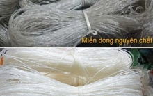 Mua miến ăn Tết dứt khoát đừng chọn loại có dấu hiệu này vì dễ là miến tẩy trắng, nguy cơ nhiễm độc chì, ung thư